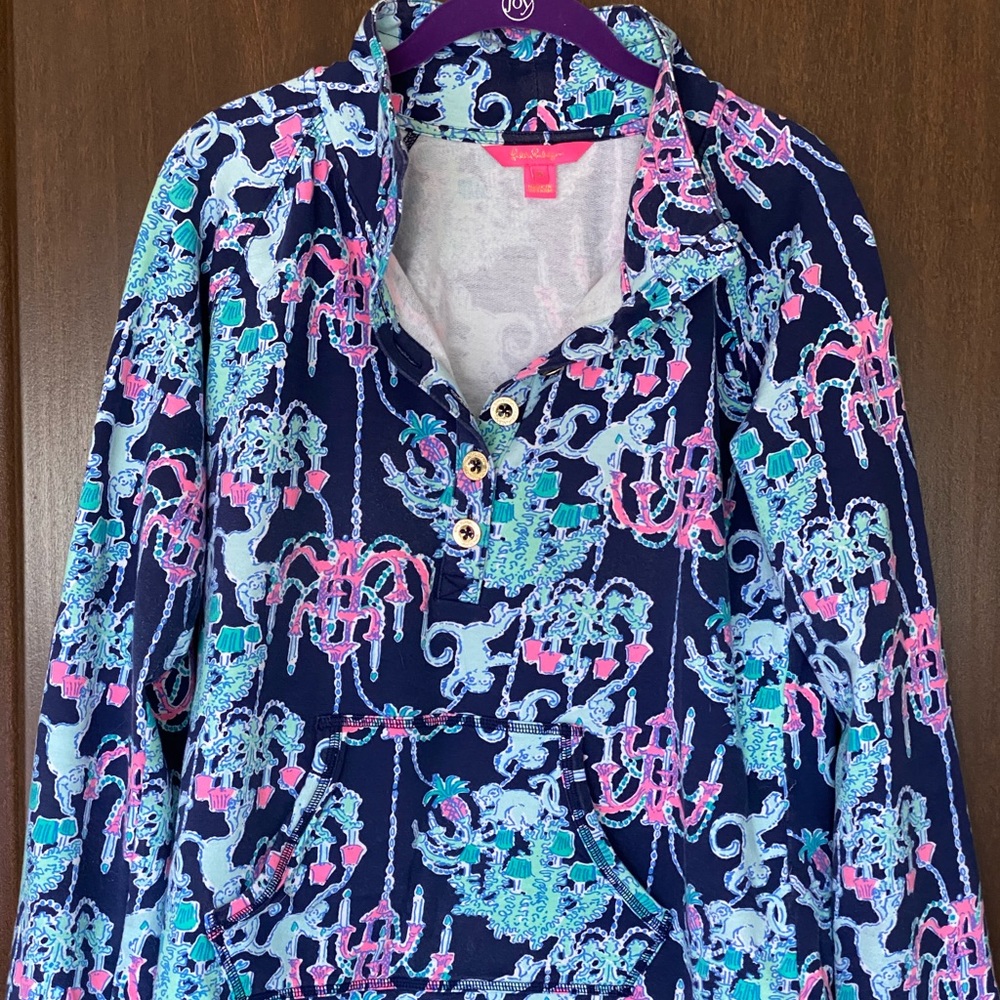Lilly Pulitzer popover EUC